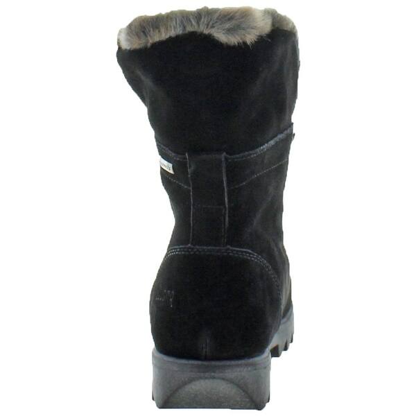 Shop Cougar Women S Zag Leather Waterproof Fold Over Winter Snow Boots Overstock 25441982