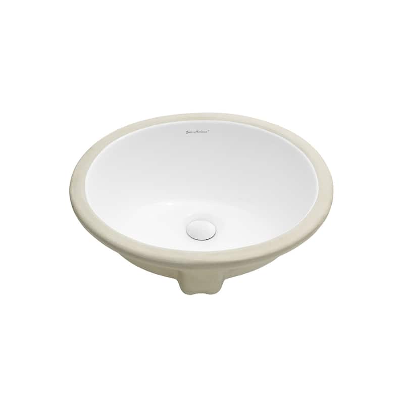 Monaco 16.5" Oval Under-Mount Bathroom Sink
