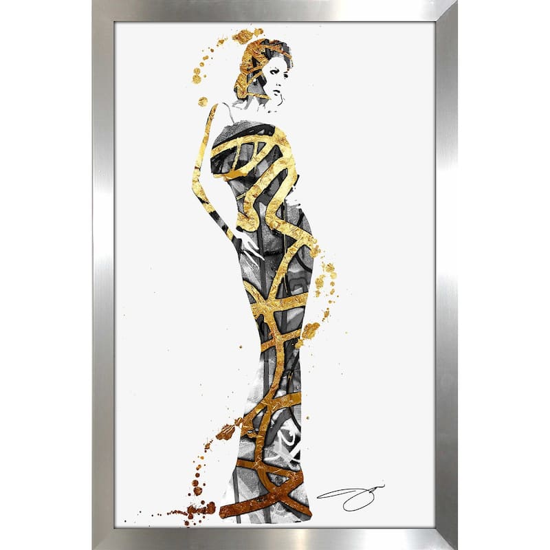 "Golden Girl 1" by Jodi Print on Acrylic