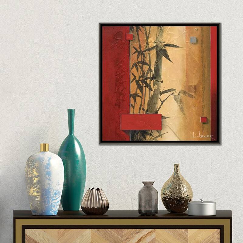 iCanvas "Bamboo Garden" by Don Li-Leger Framed