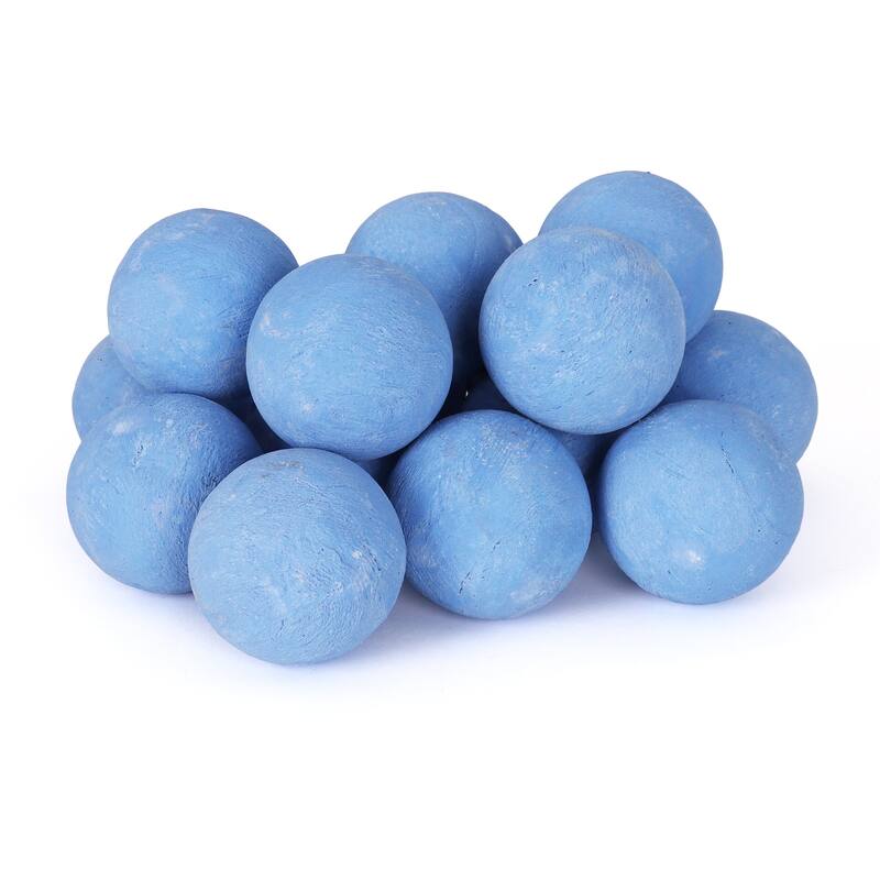 Ceramic Fire Ball Set - 30 Pack - Blue