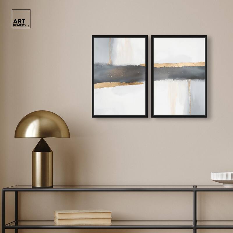 Azure Horizon I Canvas Set of 2 by Art Remedy