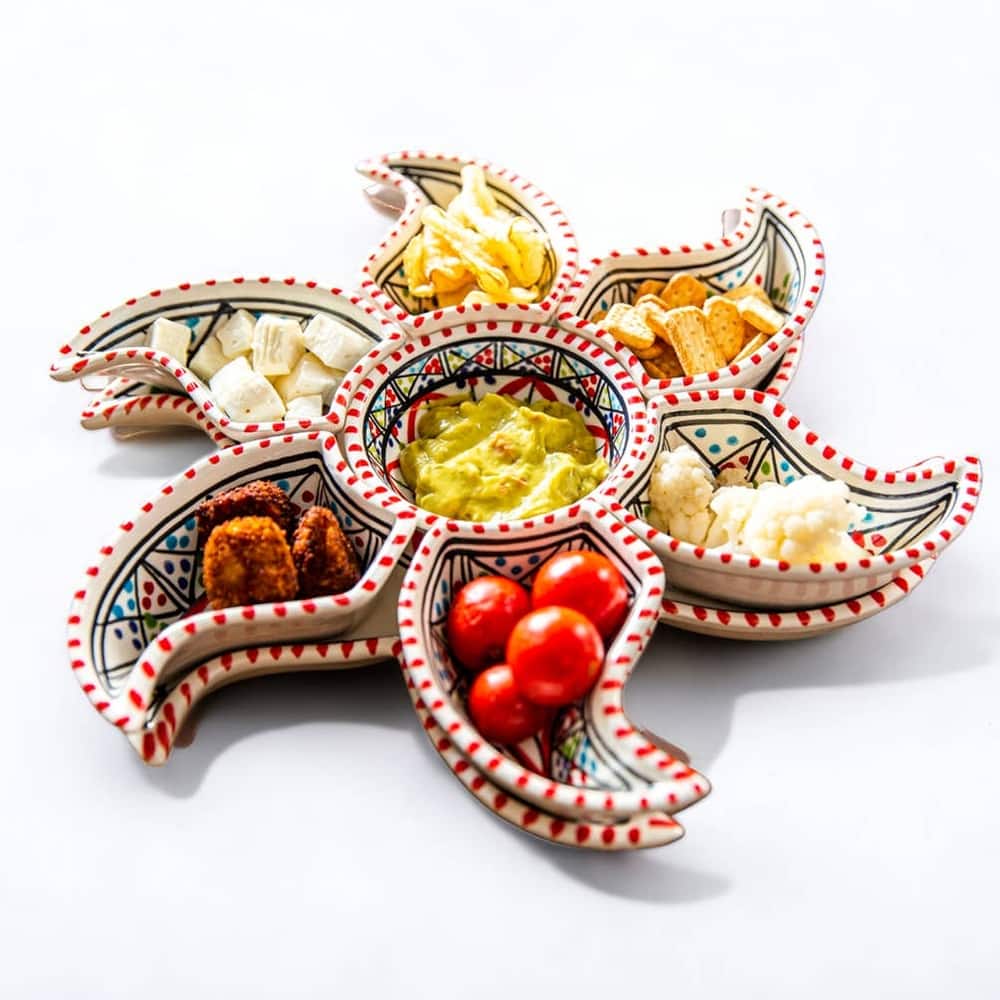 Large Star Set & Serving Platter