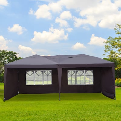 Outsunny 10' x 20' Outdoor Gazebo Canopy Party Wedding Party Tent