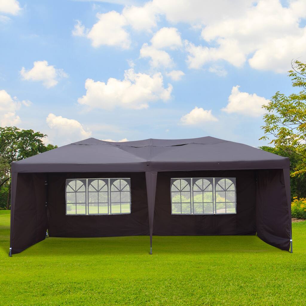 Outsunny 10' x 20' Outdoor Gazebo Canopy Party Wedding Party Tent