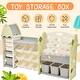 preview thumbnail 14 of 16, Kids Toy Storage Organizer w/17 Bins and 4 Bookshelves, Furniture Set