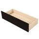 preview thumbnail 10 of 9, Twin Size Platform Bed with Two Drawers and Solid Pine Wood Construction
