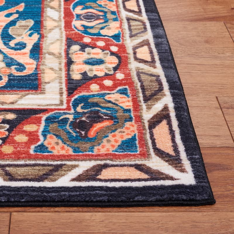 SAFAVIEH Riviera Machine Washable Slip Resistant Wilma Oriental Rug