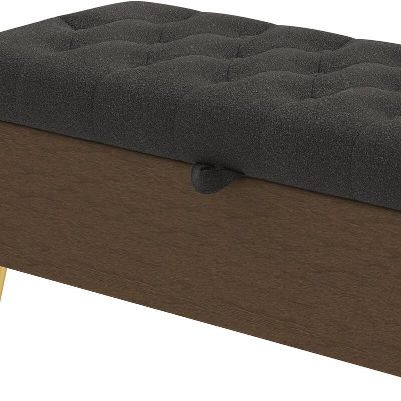 Modern Storage Ottoman Bench