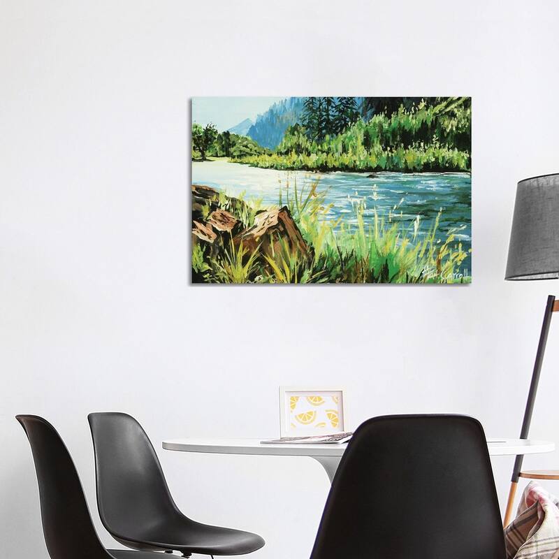 iCanvas "Fly Fishing Dream" by Patricia Carroll Canvas Print - 26x40x1.5