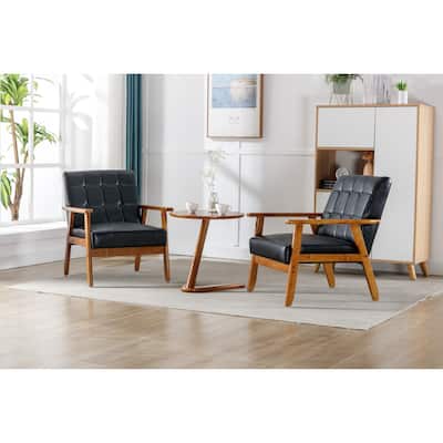 Accent Chairs Set of 2 with Side Table