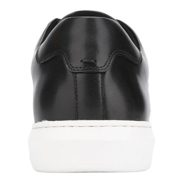 kenneth cole black leather sneakers