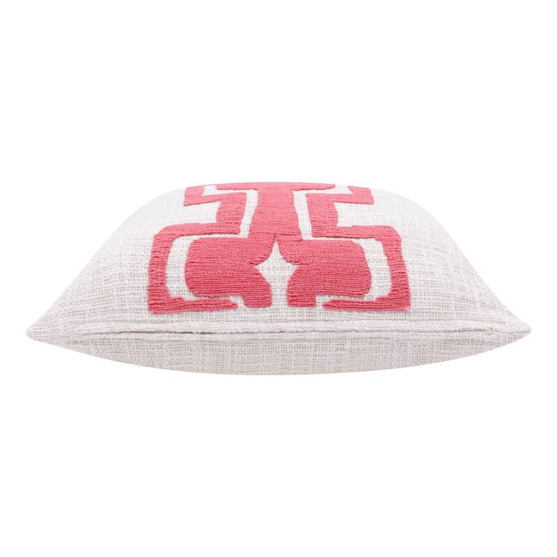 Sevita Geometric Handmade Decorative Throw Pillow