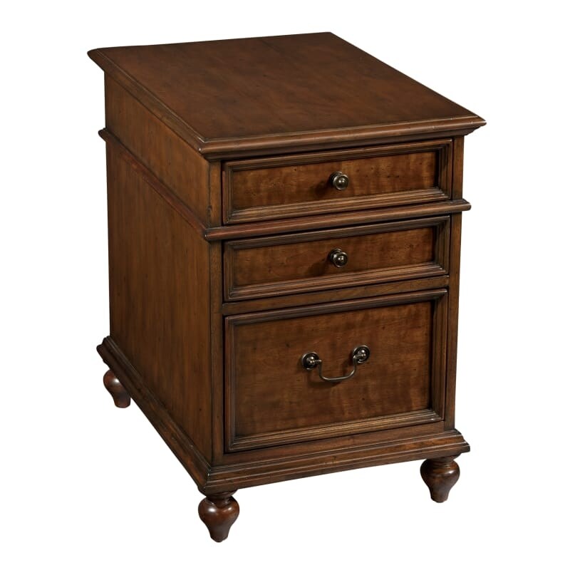 Shop Hekman 23208 Vintage European 19 Inch Wide Wood Nightstand With Three Drawers Overstock 21163223