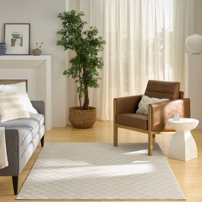 Nourison Serenity Home Indoor only Geometric Area Rug