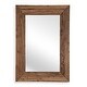 preview thumbnail 1 of 4, Uttermost 08209 Rennick 40"W x 57"H Rectangular Flat Wood Framed Pine