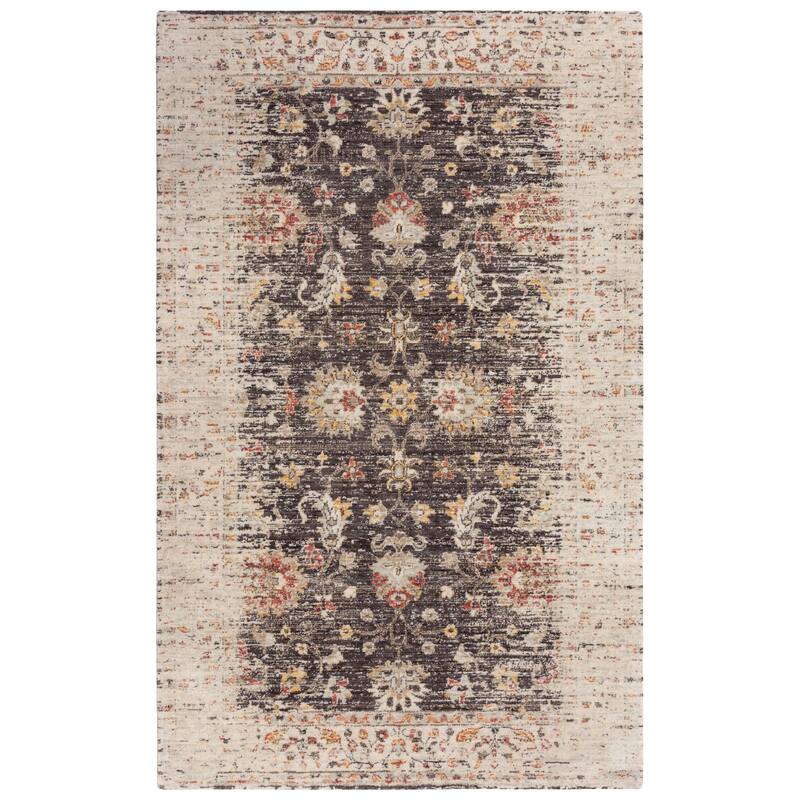 Alora Decor Infinity Medallion Wool Rug - 8' x 10' - Brown
