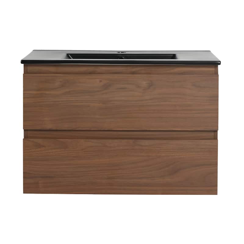 Topcraft Wall-Mounted Bathroom Vanity With Sink