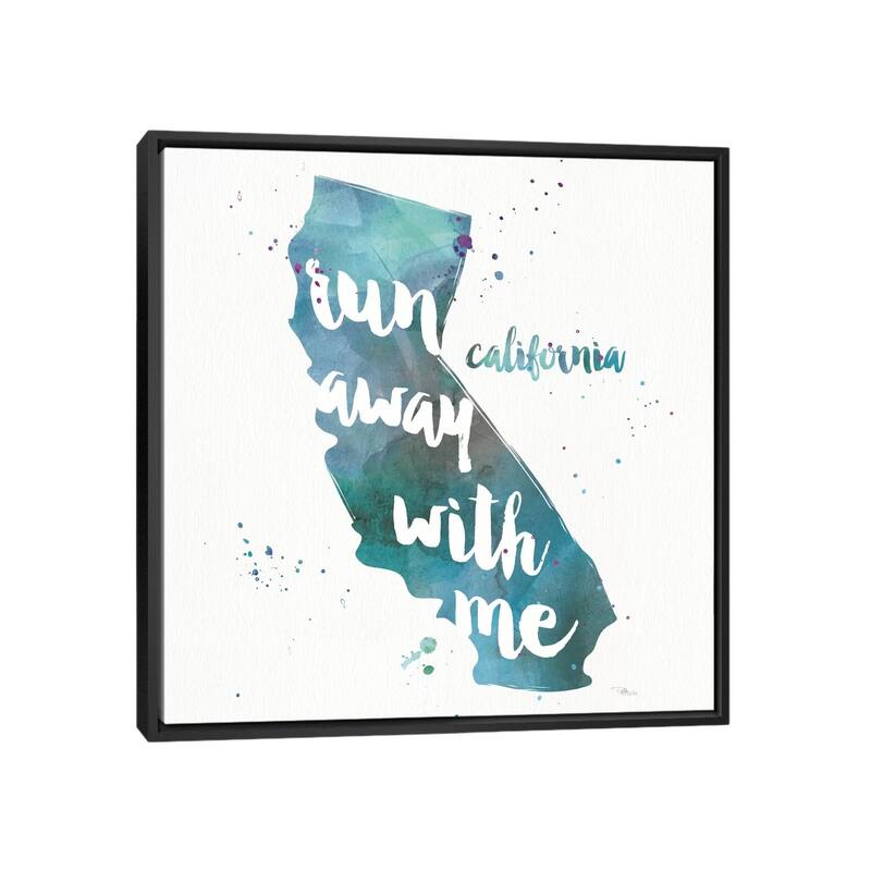 iCanvas "Adventures II" by Pela Studio Framed - Black - 37x37