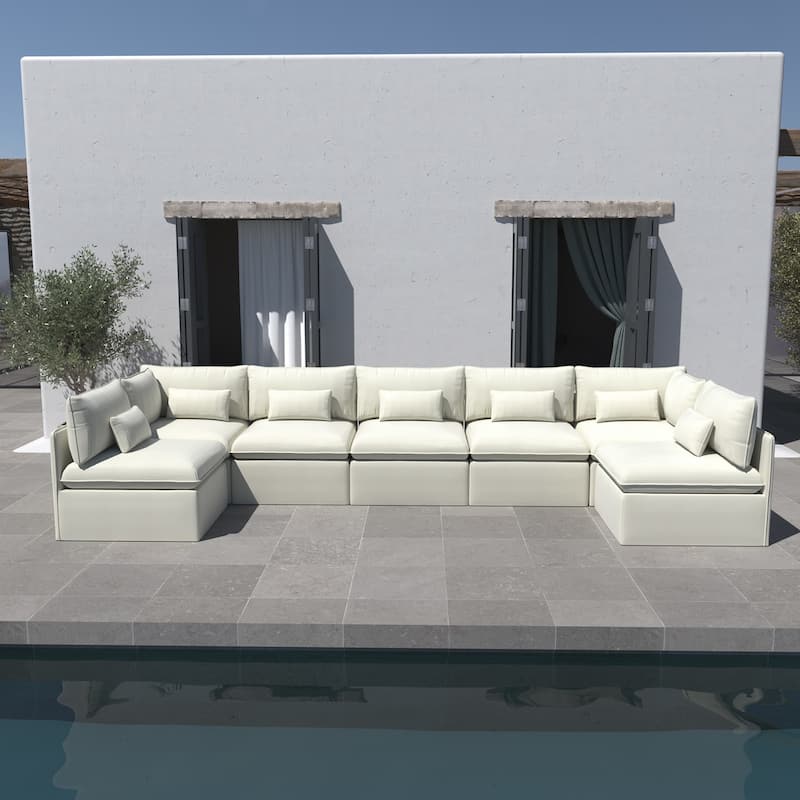 Simon 7pc Multi-Chair Seating Group