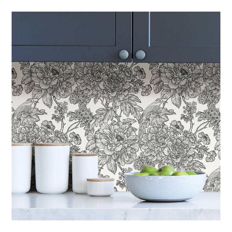 NuWallpaper Sudbury Peel & Stick Wallpaper - 216in x 20.5in x 0.025in