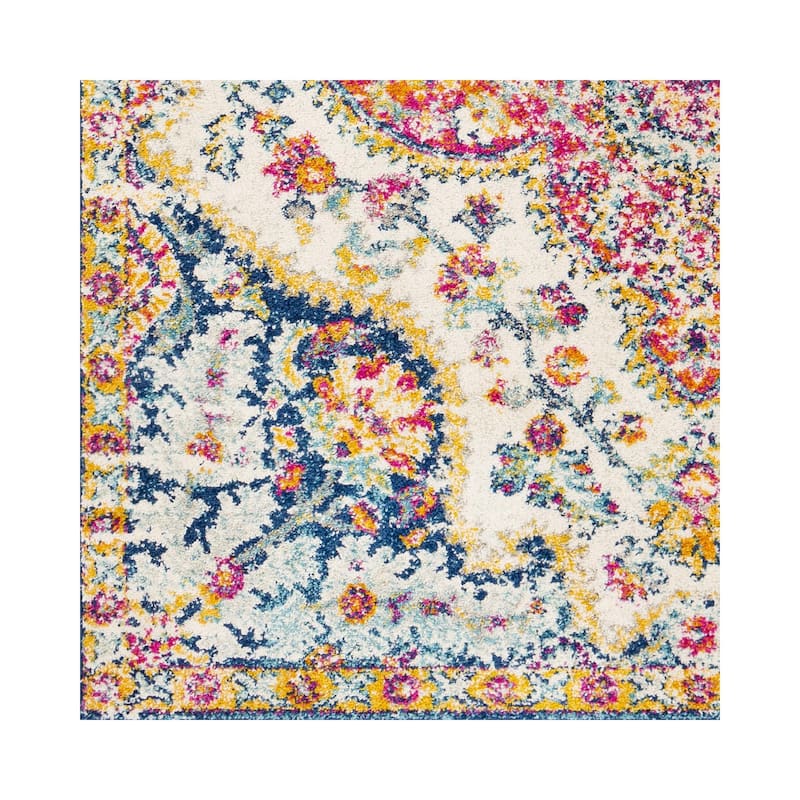 Livabliss Elaziz Updated Traditional Medallion Area Rug