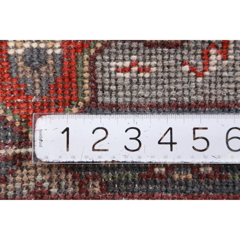 Orange Kazak Indian Accent Foyer Rug Handmade Wool Carpet - 2'0" x 3'0"