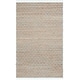 preview thumbnail 73 of 84, SAFAVIEH Handmade Cape Cod Zinca Coastal Jute Tassel Rug 5' x 8' - Light Blue/Natural - Rectangle