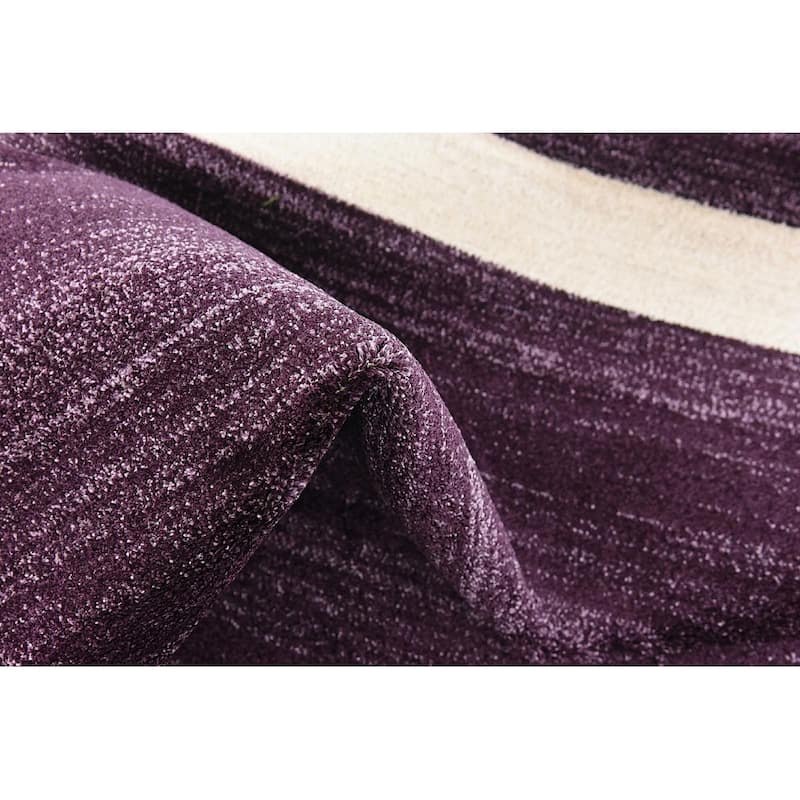 Contemporary Weby Collection Area Rug