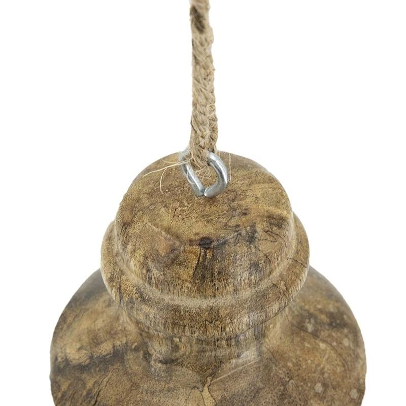 D3.1x3.5" Wooden Hanging Ornaments, Hanging Home Decor Accents for Christmas Tree, Holiday Display, Set of 8