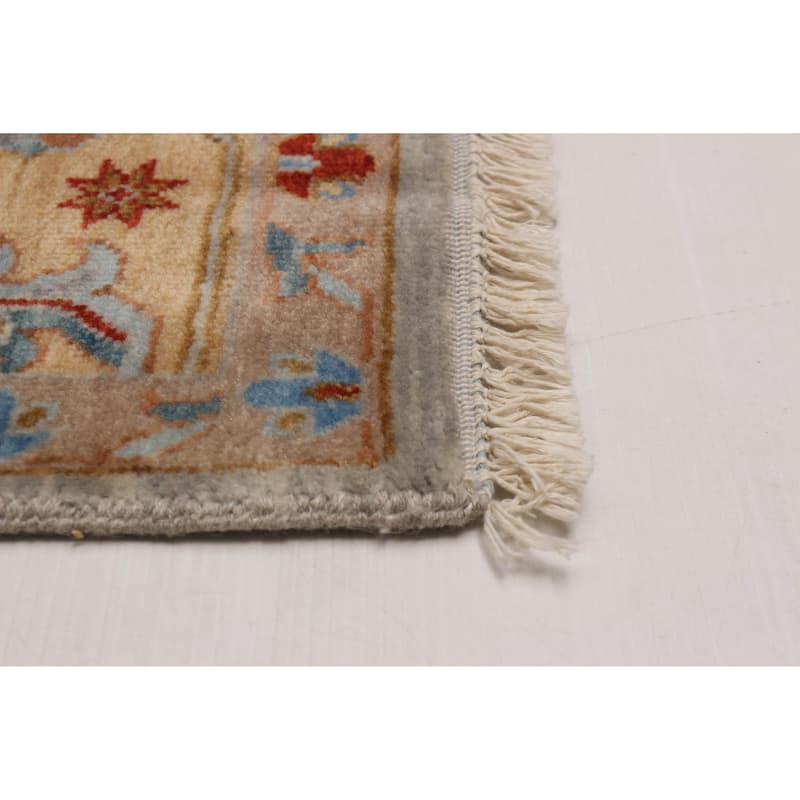 ECARPETGALLERY Hand-knotted Jamshidpour Light Blue Wool Rug - 5'0 x 7'2