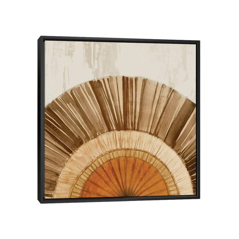 iCanvas "Arizona Fan I" by Isabelle Z Framed - Black - 18x18