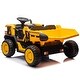 preview thumbnail 55 of 59, Two-Seat Construction Ride-On Vehicle with Rear Dump, MP3, and Remote Control
