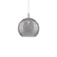 Option Polished Chrome / Light Smoke Deco Swirl