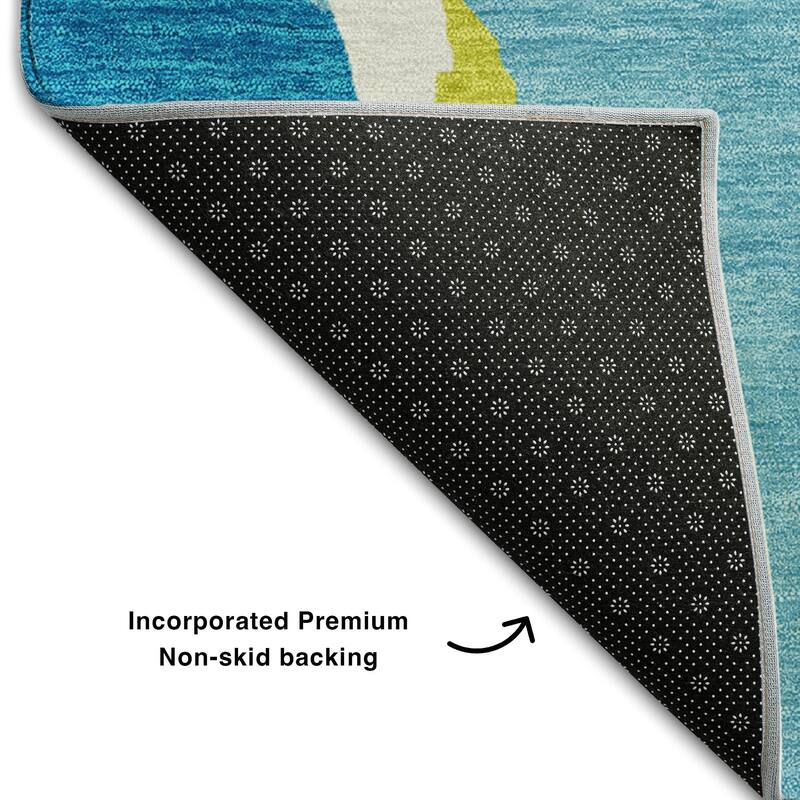 Premium Washable Super Soft Modern Abstract Mayfield Rug