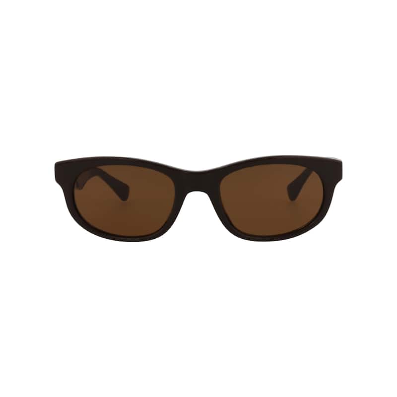 Bottega Veneta Round-Frame Acetate Sunglasses - Brown Brown Brown - Brown - Brown Lens