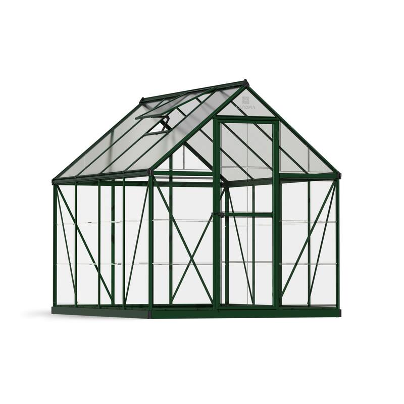Hybrid 6 ft. Green/Clear DIY Greenhouse Kit