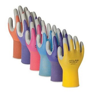 Shop Atlas 3706cl 08 Rt Nitrile Touch Gardening Gloves Large Assorted Colors Overstock 25555582