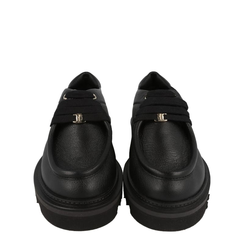 Ferragamo Euripilo Leather Loafers