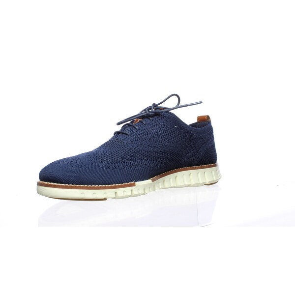 cole haan mens blue shoes