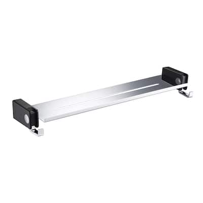 Bathroom Hardware Accessory Wall Mounted Towel Shelf with Hook
