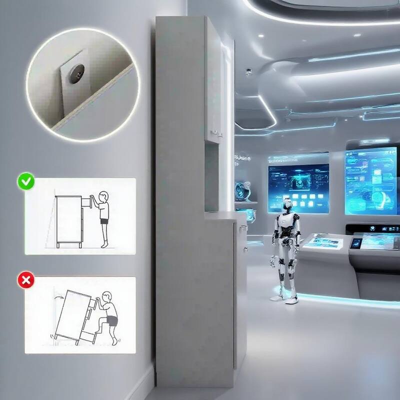 Kitchen Pantry Tall Storage Cabinet with Microwave Stan Kitchen Pantry Cabinet