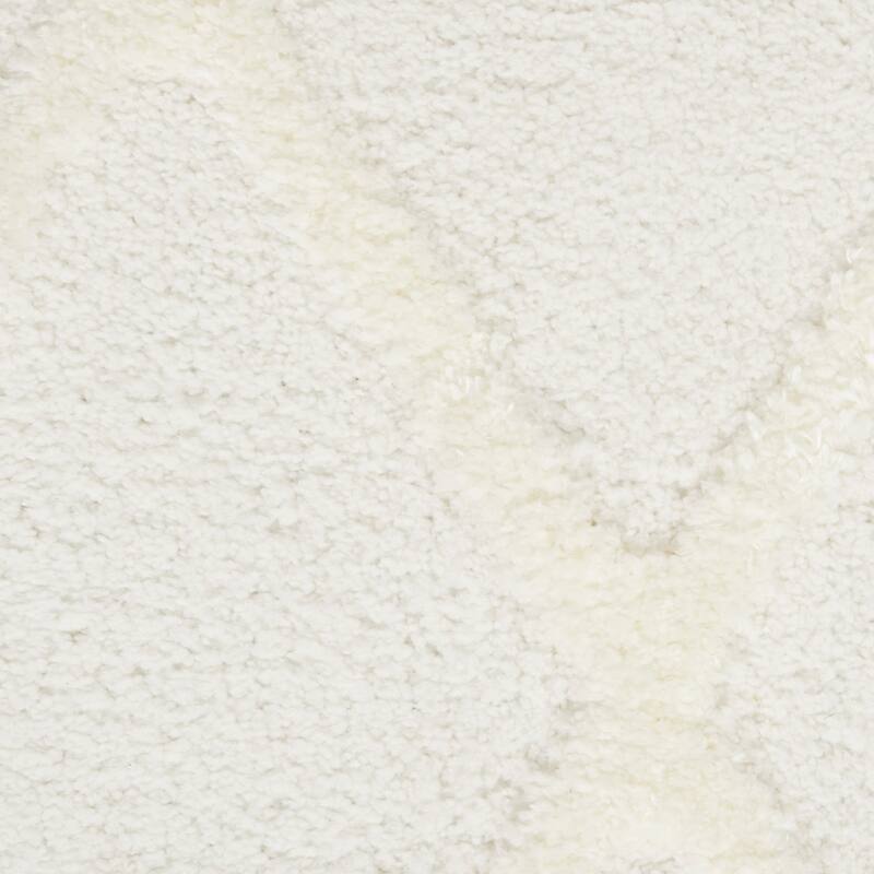 Nourison Feather Soft Contemporary Shag Diamond Area Rug