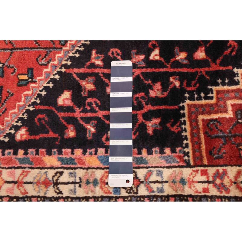 ECARPETGALLERY Hand-knotted Anadol Dark Navy Wool Rug - 3'11 x 6'9