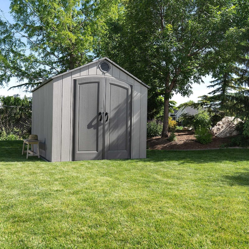 Lifetime 8 Ft. x 10 Ft. Outdoor Storage Shed