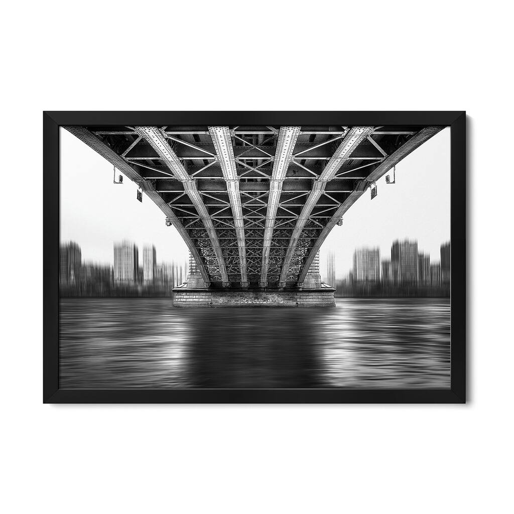Bridge To Another World Premium Framed Poster by Em-Photographies