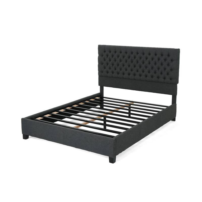 Kaelyn Upholstered Tufted Queen Bed Set by Christopher Knight Home