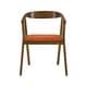 preview thumbnail 88 of 90, Set of 2/4/6 - Santana Mid-Century Modern Upholstered Wood Dining Chairs
