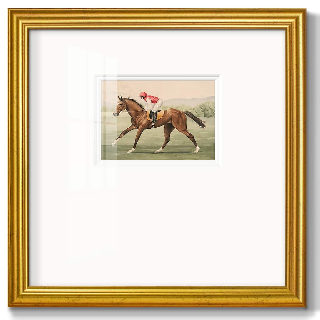 Vintage Equestrian IPremium Framed Print
