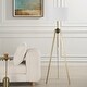 preview thumbnail 3 of 6, Uttermost Anchorage Tri-pod Floor Lamp - 63.5'' H X 19'' W X 19'' D